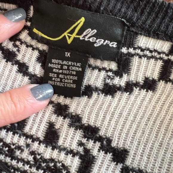 Aztec Cardigan Sweater - Picture 3 of 7